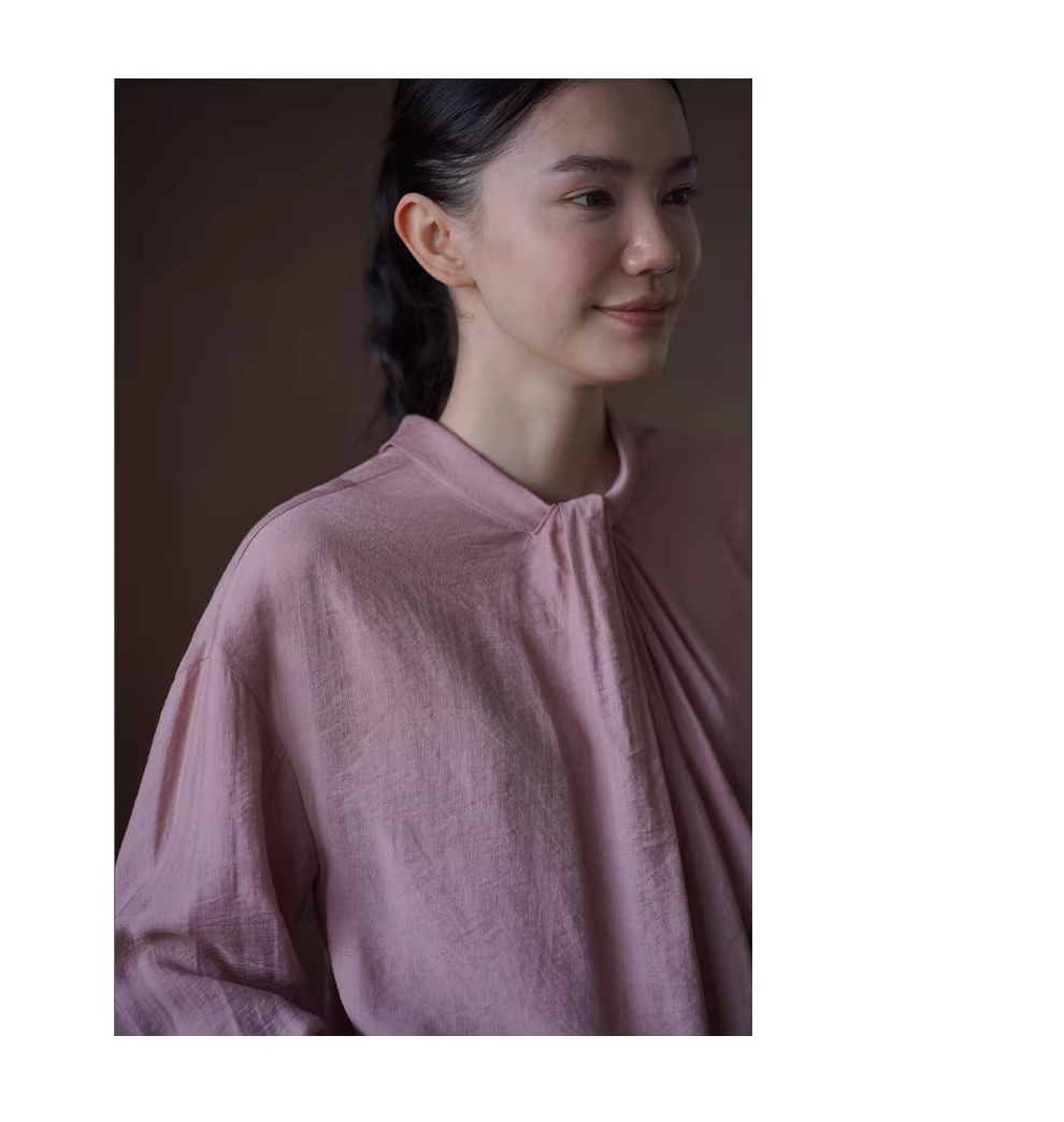 玫瑰星河顯白氣質通勤長袖襯衫扭結領口寬鬆顯瘦上衣女,玫瑰星河顯白氣質通勤長袖襯衫扭結領口寬鬆顯瘦上衣女,HBFS1074,玫瑰星河顯白氣質通勤長袖襯衫扭結領口寬鬆顯瘦上衣女,霧面柔光,寬鬆落肩