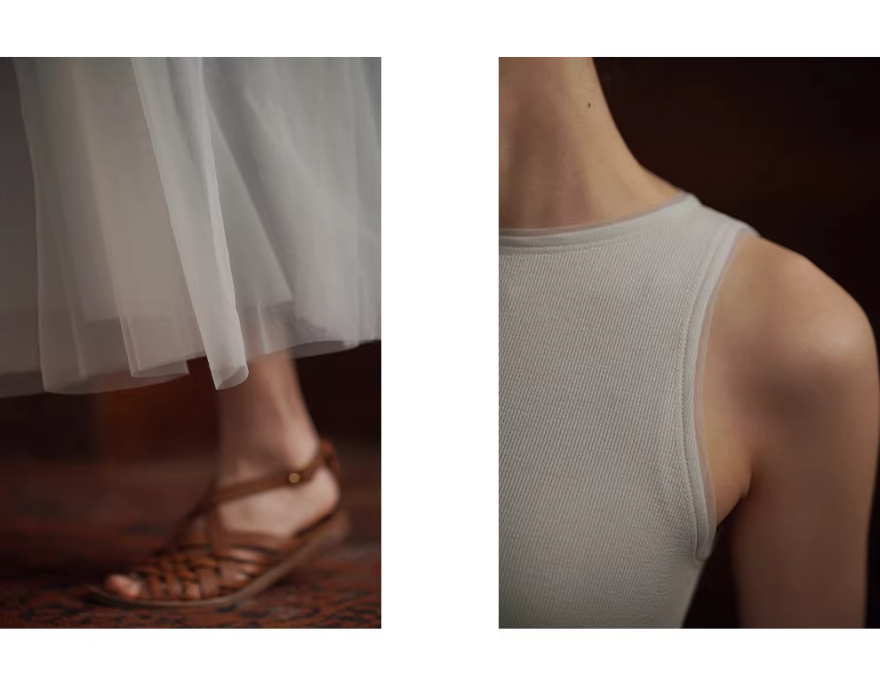 浪漫仲夏夜朦朧夢幻網紗大裙擺拼接彈性無袖圓領洋裝,浪漫仲夏夜朦朧夢幻網紗大裙擺拼接彈性無袖圓領洋裝,HBFS7029,浪漫仲夏夜朦朧夢幻網紗大裙擺拼接彈性無袖圓領洋裝,溫柔仙氣,上貼下寬