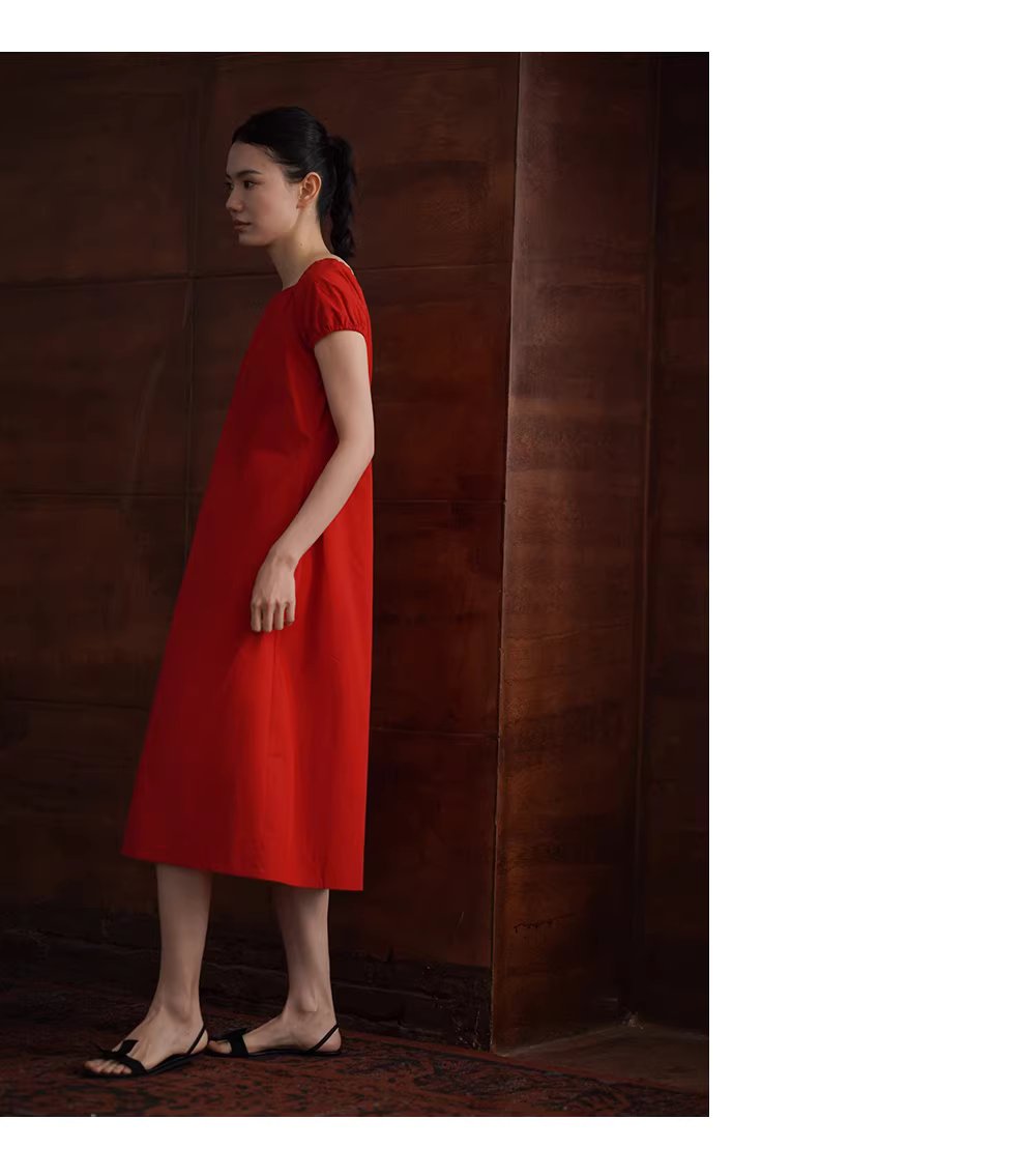 莉莉安的夏巨顯白100棉挺括立體裙型顯瘦方領氣質洋裝,莉莉安的夏巨顯白100棉挺括立體裙型顯瘦方領氣質洋裝,HBFS7043,莉莉安的夏巨顯白100棉挺括立體裙型顯瘦方領氣質洋裝,法式方領,氣質優雅