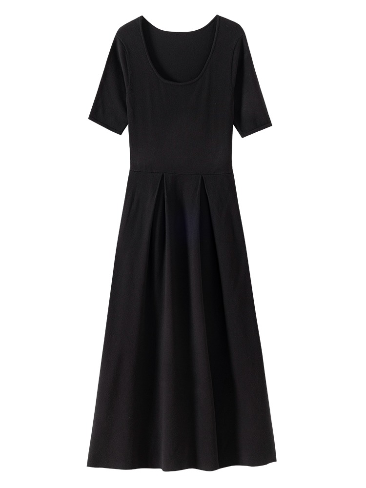 優雅氣質赫本風小黑裙收腰顯瘦高彈冰絲不悶熱連身裙洋裝,優雅氣質赫本風小黑裙收腰顯瘦高彈冰絲不悶熱連身裙洋裝,HBDS7028,優雅氣質赫本風小黑裙收腰顯瘦高彈冰絲不悶熱連身裙洋裝,優雅赫本風,高彈冰絲