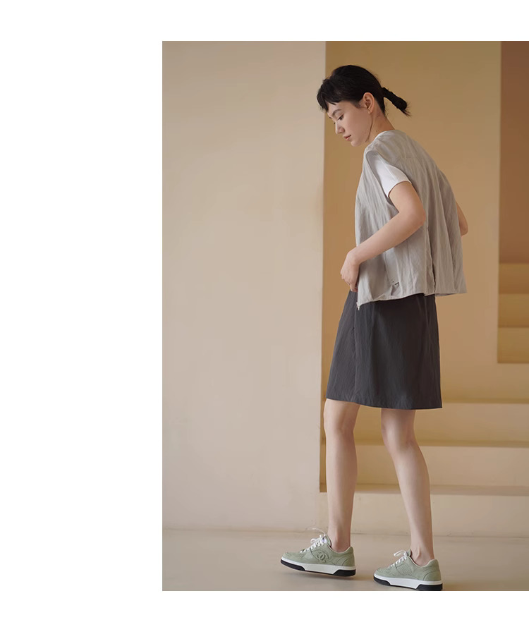 天然清新無公害少女休閒馬甲疊穿寬鬆涼感顯瘦無袖外套