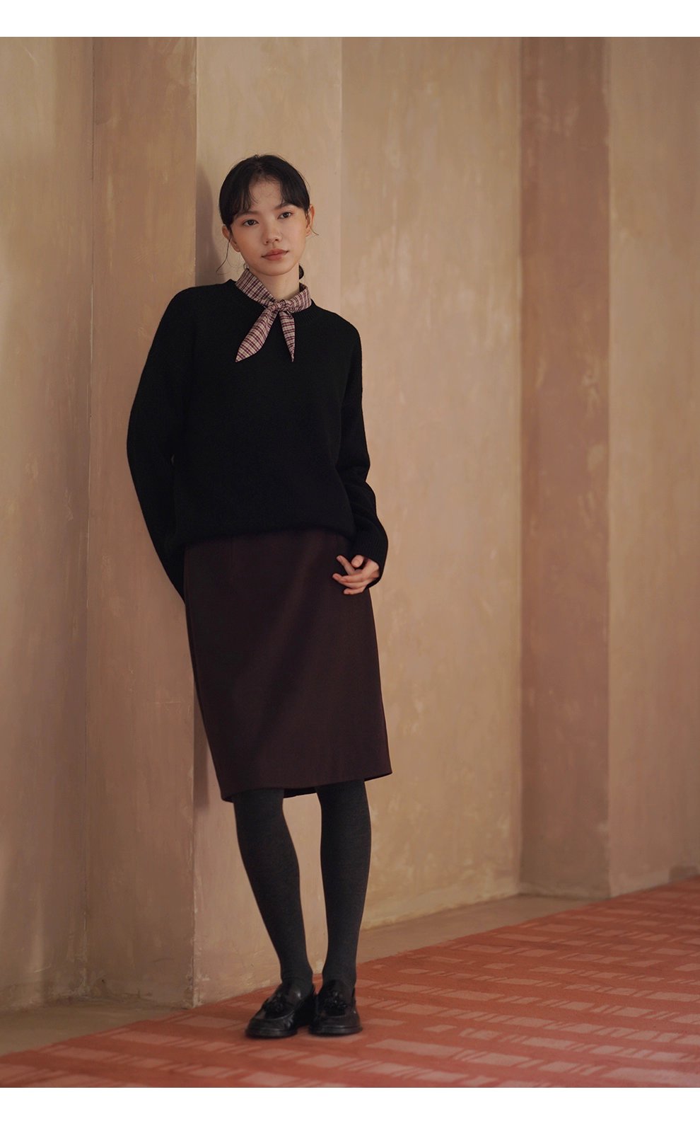 驚喜紅格紋襯衫柔軟100棉飄帶領結疊穿寬鬆顯瘦通勤上衣,驚喜紅格紋襯衫柔軟100棉飄帶領結疊穿寬鬆顯瘦通勤上衣,HBEW1121,驚喜紅格紋襯衫柔軟100棉飄帶領結疊穿寬鬆顯瘦通勤上衣,領結造型,全棉面料