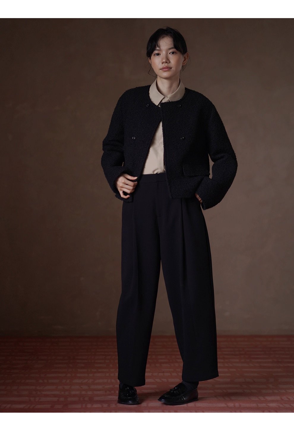 JI致英倫通勤簡約質感長袖襯衫寬鬆H型暗門襟設計上衣女,JI致英倫通勤簡約質感長袖襯衫寬鬆H型暗門襟設計上衣女,HBEW1123,JI致英倫通勤簡約質感長袖襯衫寬鬆H型暗門襟設計上衣女,可拆領袢,俐落有型