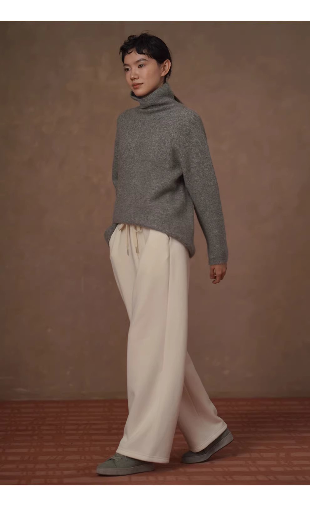 降溫警告加厚保暖雪花絨寬鬆直筒高腰顯瘦慵懶休閒長褲,降溫警告加厚保暖雪花絨寬鬆直筒高腰顯瘦慵懶休閒長褲,HBEW3050,降溫警告加厚保暖雪花絨寬鬆直筒高腰顯瘦慵懶休閒長褲,直筒闊腿,加絨蓄熱