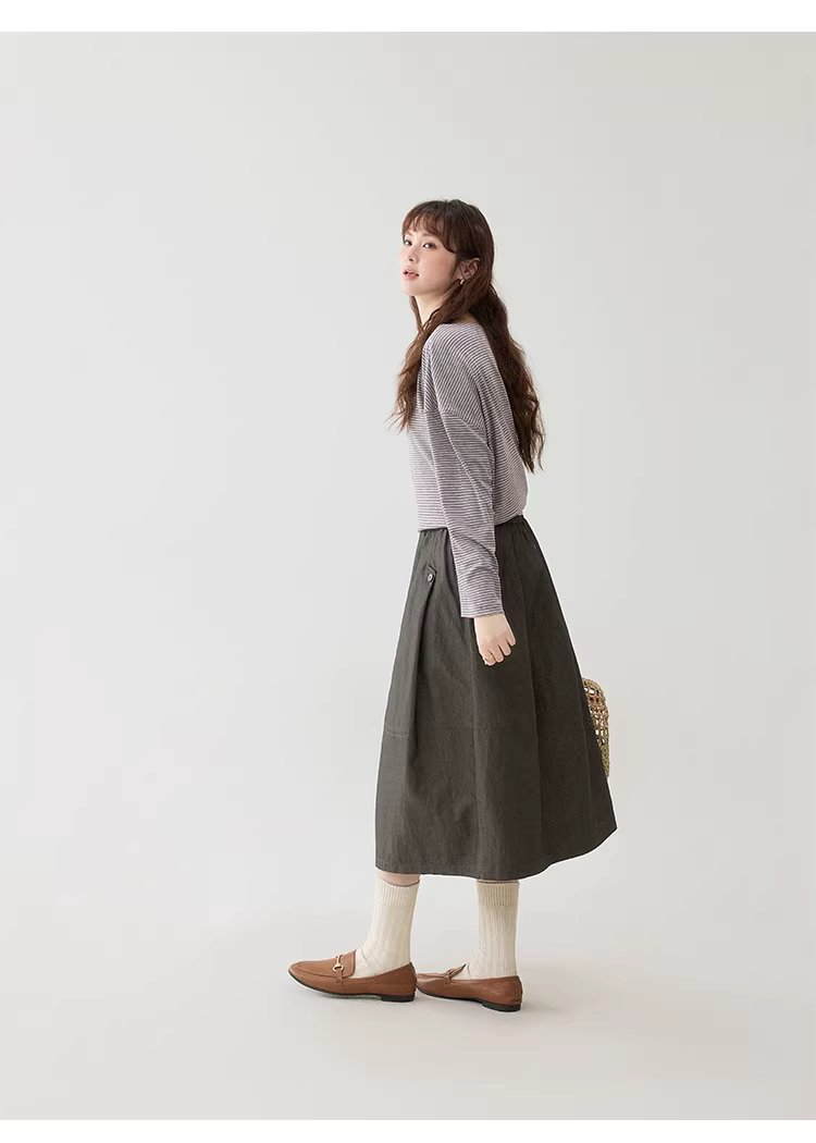 不規則蝙蝠袖暗條紋T恤女春季新款寬鬆小眾上衣,不規則蝙蝠袖暗條紋T恤女春季新款寬鬆小眾上衣,HBFS1005,不規則蝙蝠袖暗條紋T恤女春季新款寬鬆小眾上衣,蝙蝠袖型,天絲混紡