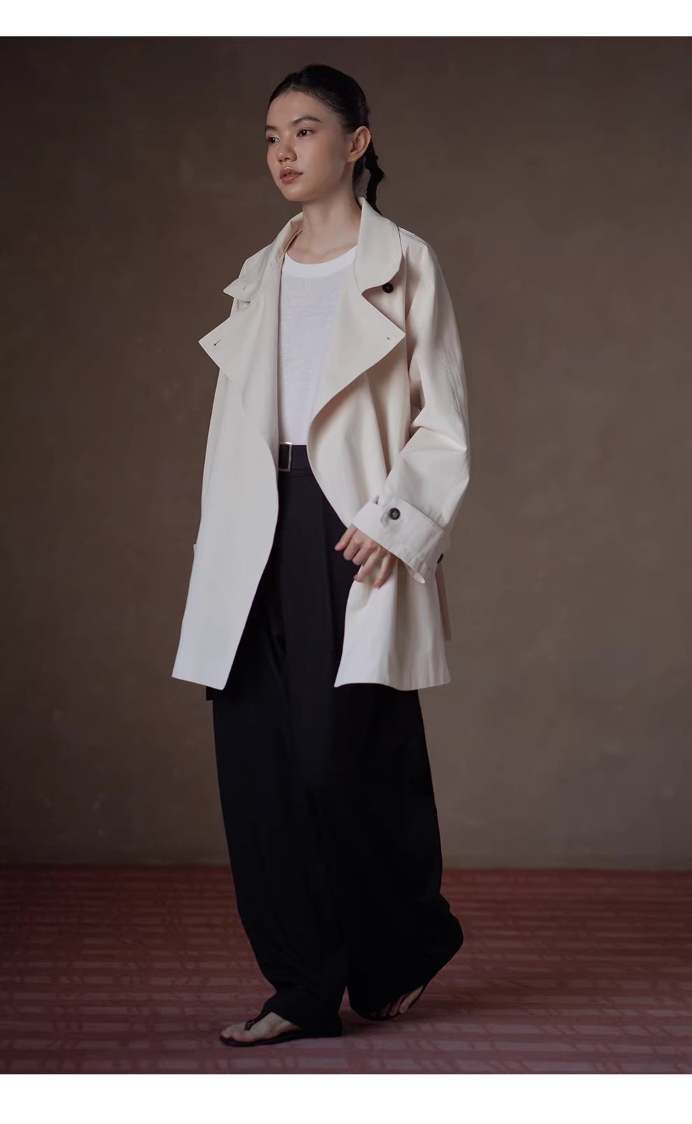 進階通勤氣質西裝褲高腰寬鬆寬腿顯瘦顯腿直腰帶長褲,進階通勤氣質西裝褲高腰寬鬆寬腿顯瘦顯腿直腰帶長褲,HBFS3006,進階通勤氣質西裝褲高腰寬鬆寬腿顯瘦顯腿直腰帶長褲,微彈舒適,版型修飾