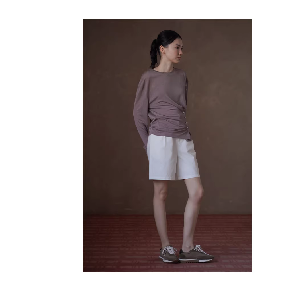 簡約經典實穿基本款短褲挺括100棉高腰顯瘦百搭通勤褲子,簡約經典實穿基本款短褲挺括100棉高腰顯瘦百搭通勤褲子,HBFS3019,簡約經典實穿基本款短褲挺括100棉高腰顯瘦百搭通勤褲子,純棉舒適,高腰寬鬆