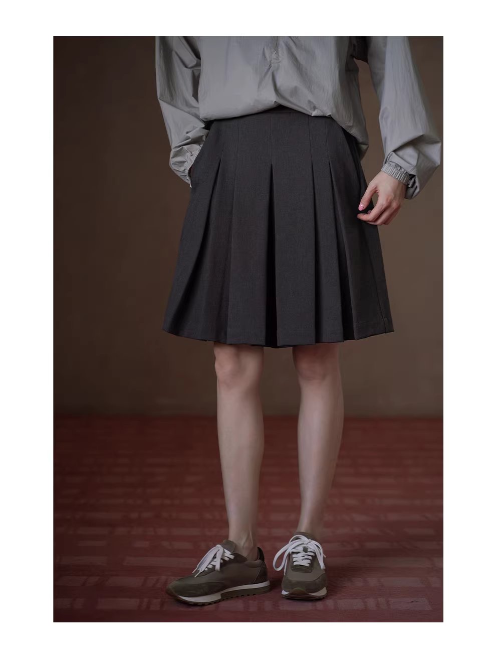 英倫學院氛圍立體百褶A字裙褲顯瘦高腰不挑人西裝短褲女,英倫學院氛圍立體百褶A字裙褲顯瘦高腰不挑人西裝短褲女,HBFS3024,英倫學院氛圍立體百褶A字裙褲顯瘦高腰不挑人西裝短褲女,日常百搭,俐落壓褶