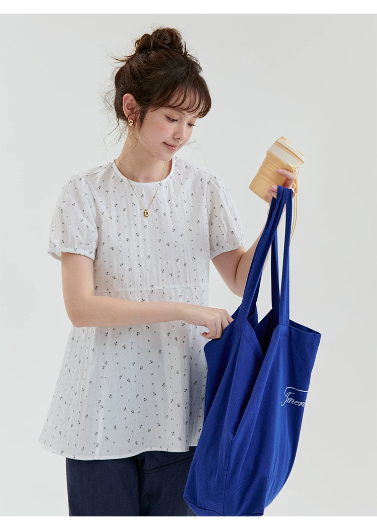 溫柔碎花收腰短袖襯衫女26夏季新款甜美百搭上衣,溫柔碎花收腰短袖襯衫女26夏季新款甜美百搭上衣,HBFS1268,溫柔碎花收腰短袖襯衫女26夏季新款甜美百搭上衣,碎花面料,收腰設計
