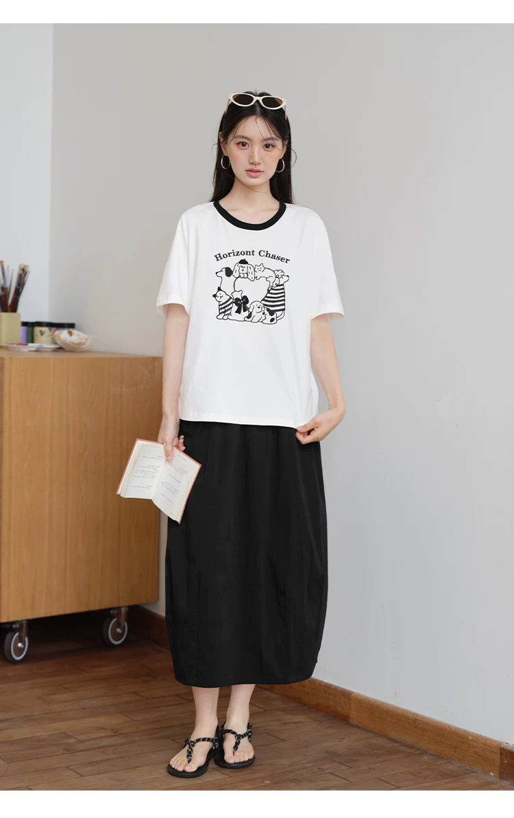 大尺碼刺繡短袖動物圖案T恤女夏2026新款微胖巨好看白色上衣,大尺碼刺繡短袖動物圖案T恤女夏2026新款微胖巨好看白色上衣,HBFS1314,大尺碼刺繡短袖動物圖案T恤女夏2026新款微胖巨好看白色上衣,中大尺碼,童趣印花