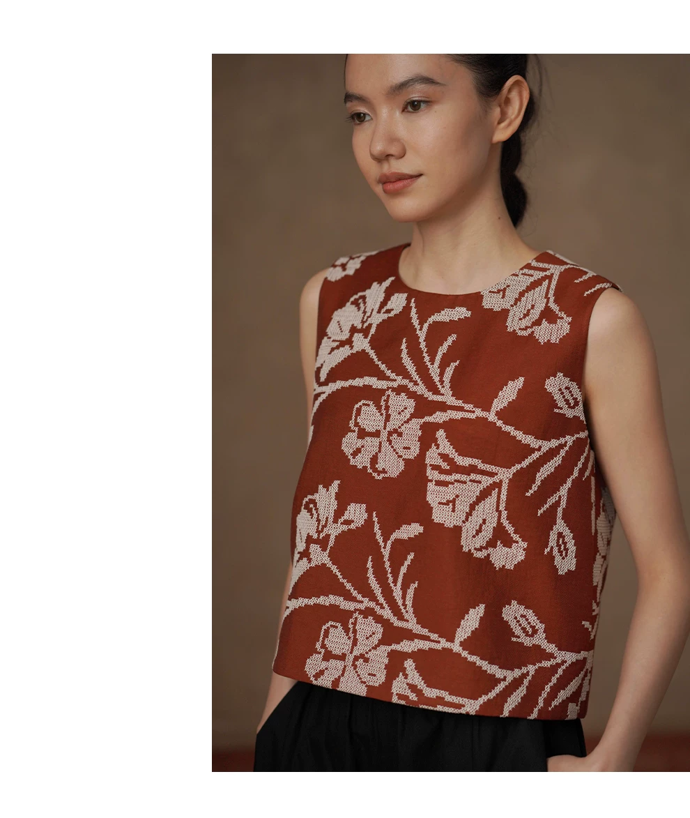 重工飽滿刺繡提花顯白圓領短版寬鬆無袖假日背心上衣女,重工飽滿刺繡提花顯白圓領短版寬鬆無袖假日背心上衣女,HBFS1329,重工飽滿刺繡提花顯白圓領短版寬鬆無袖假日背心上衣女,提花刺繡,顯白短版