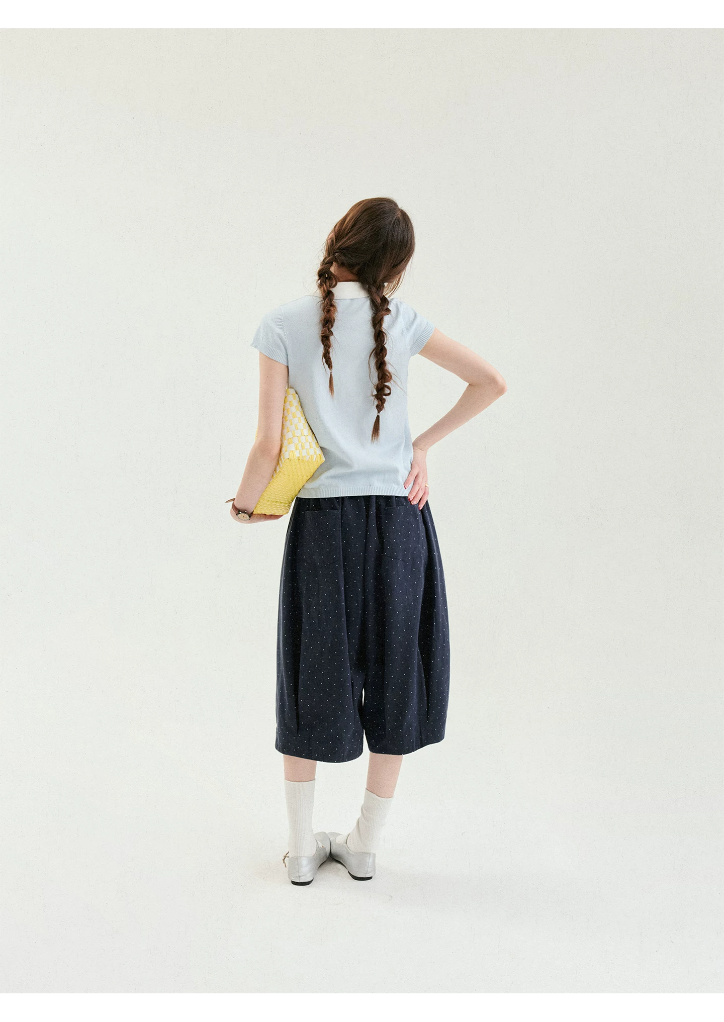 復古波點寬鬆萊賽爾七分褲女夏季新款寬腿休閒褲,復古波點寬鬆萊賽爾七分褲女夏季新款寬腿休閒褲,HBFS3092,復古波點寬鬆萊賽爾七分褲女夏季新款寬腿休閒褲,復古波點,天絲混棉