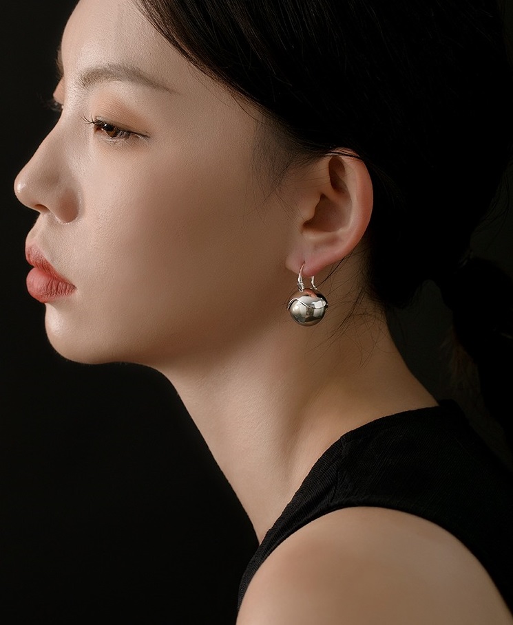 歐式大珍珠耳環女小眾高級感設計新品獨特冷淡風氣質耳環