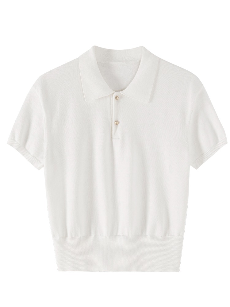 減齡100%棉春夏經典美式學院風休閒Polo短袖T恤上衣