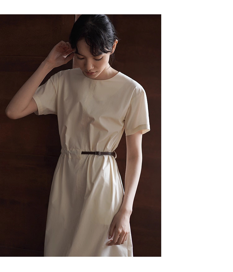 心選氛圍洋裝水洗100棉拼接腰帶設計短袖寬鬆顯瘦裙子,心選氛圍洋裝水洗100棉拼接腰帶設計短袖寬鬆顯瘦裙子,HBES7201,心選氛圍洋裝水洗100棉拼接腰帶設計短袖寬鬆顯瘦裙子,簡約大方,腰帶設計