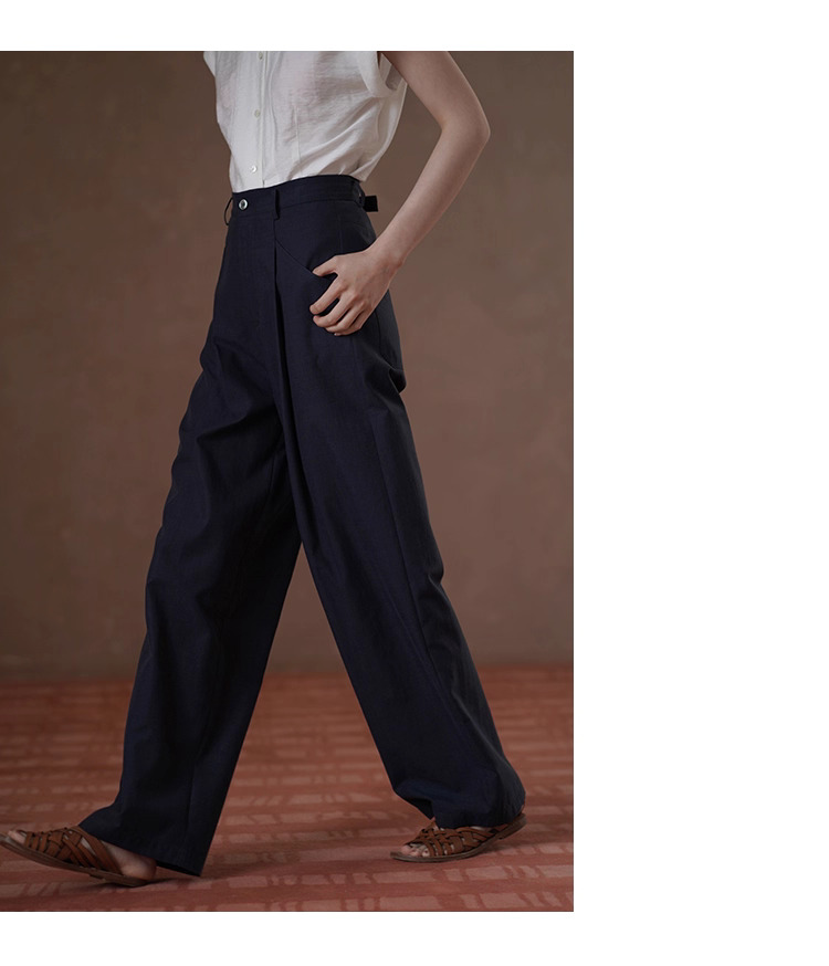 都會通勤女小眾設計長褲顯瘦高腰雙分割寬鬆紗卡寬腿褲,都會通勤女小眾設計長褲顯瘦高腰雙分割寬鬆紗卡寬腿褲,HBES3097,都會通勤女小眾設計長褲顯瘦高腰雙分割寬鬆紗卡寬腿褲,高腰壓摺,天絲混紡