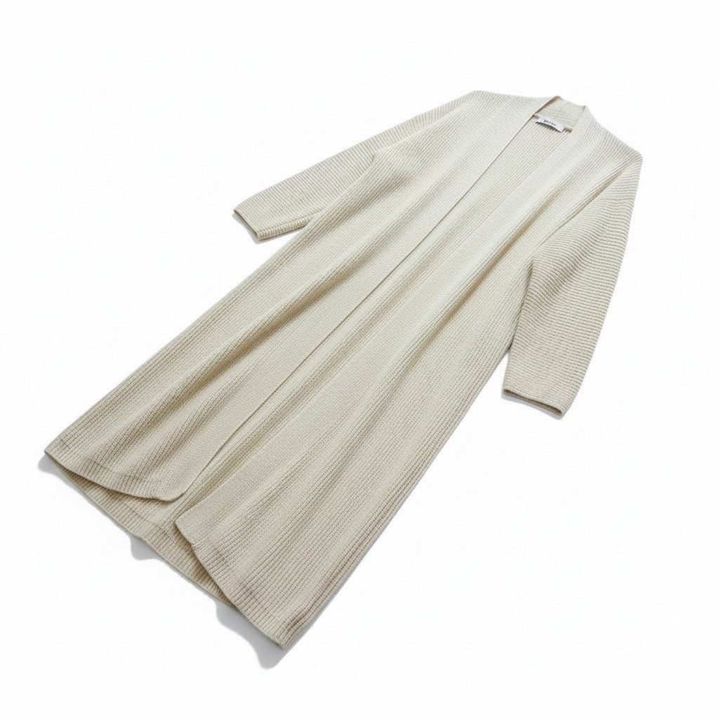 寬鬆慵懶風中長款過膝針織開襟衫,寬鬆慵懶風中長款過膝針織開襟衫,5W165002,寬鬆慵懶風中長款過膝針織開襟衫,簡約質感,直筒H型