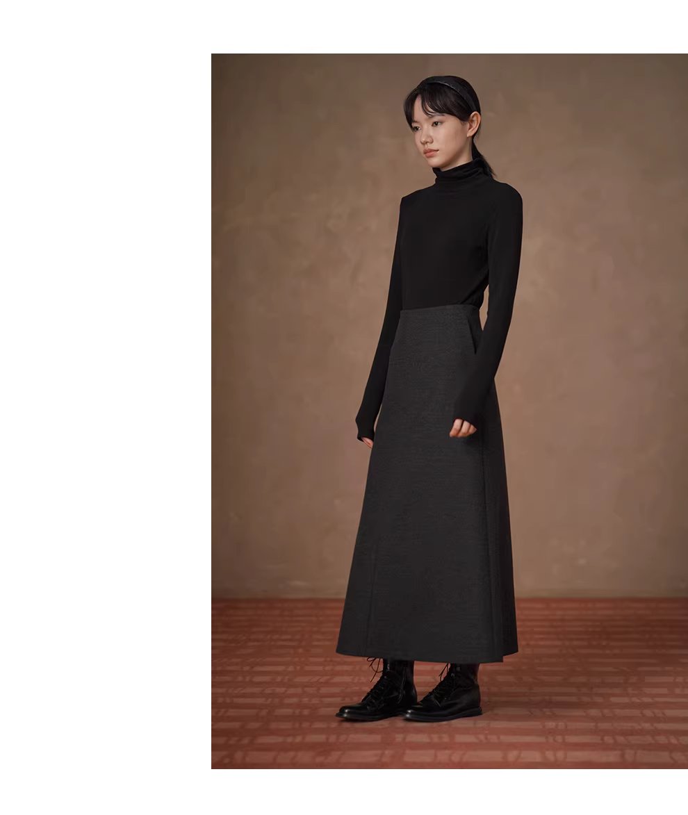 本命傘裙超遮肉連腰設計A字長通勤氣質顯瘦呢料半身裙,本命傘裙超遮肉連腰設計A字長通勤氣質顯瘦呢料半身裙,HBEW2030,本命傘裙超遮肉連腰設計A字長通勤氣質顯瘦呢料半身裙,A字裙型,通勤俐落