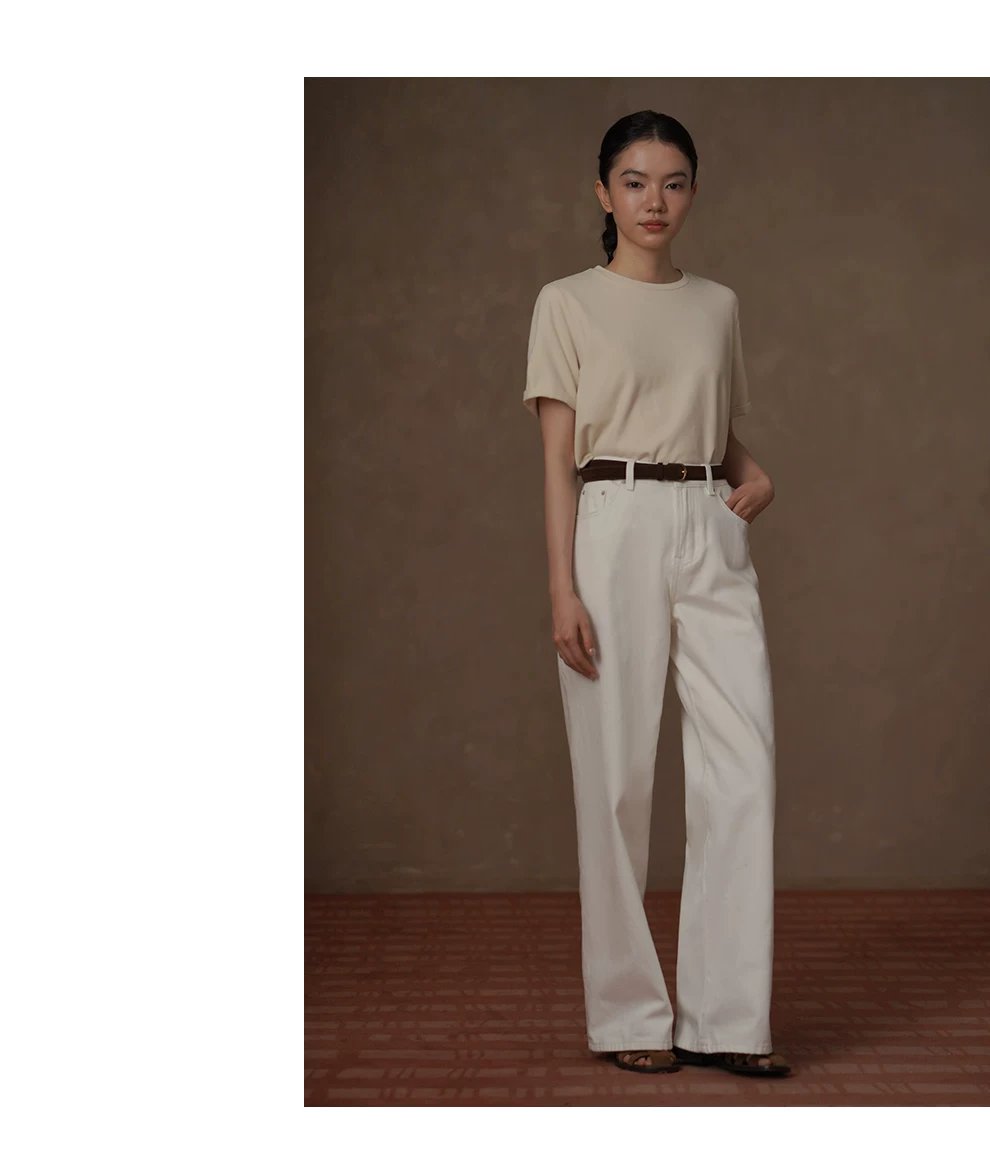 實穿選手超柔紗專業布料高腰顯瘦直筒寬長牛仔褲,實穿選手超柔紗專業布料高腰顯瘦直筒寬長牛仔褲,HBFS3007,實穿選手超柔紗專業布料高腰顯瘦直筒寬長牛仔褲,面料挺版,直筒顯瘦