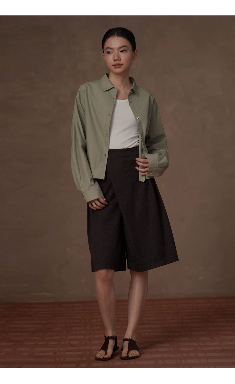 柔軟水洗100棉簡約寬鬆顯瘦抽褶收腰設計翻領通勤襯衫女,柔軟水洗100棉簡約寬鬆顯瘦抽褶收腰設計翻領通勤襯衫女,HBFS1032,柔軟水洗100棉簡約寬鬆顯瘦抽褶收腰設計翻領通勤襯衫女,透氣柔軟,抽褶立體