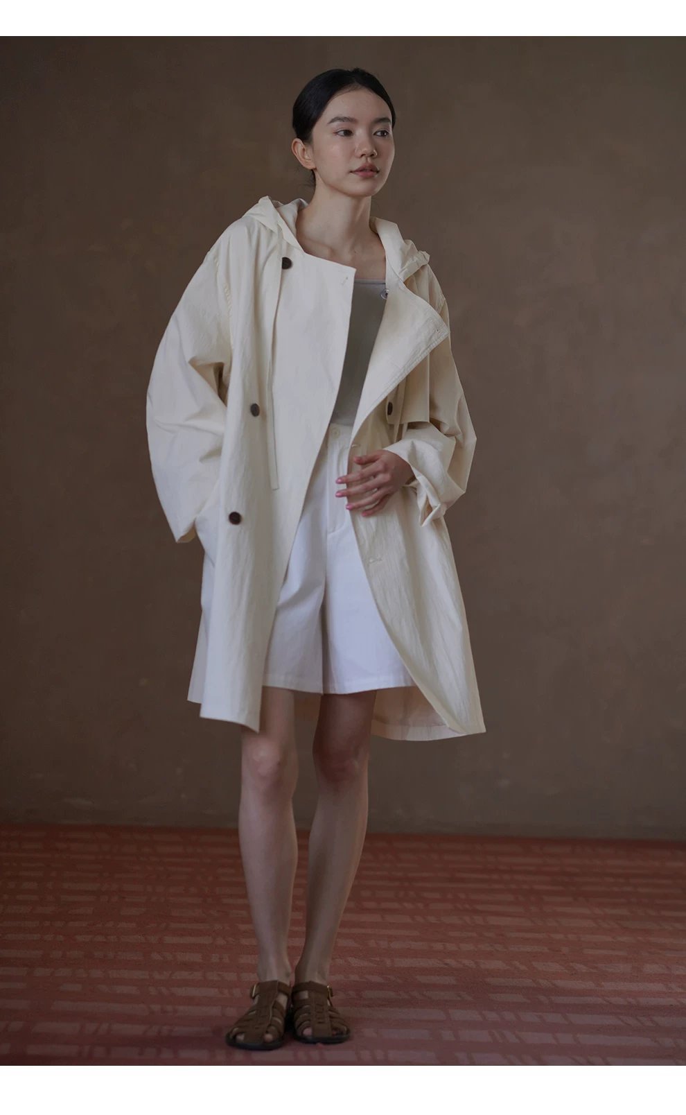 斯維港風衣寬鬆連帽戶外感運動寬鬆輕薄造型顯瘦外套女,斯維港風衣寬鬆連帽戶外感運動寬鬆輕薄造型顯瘦外套女,HBFS5007,斯維港風衣寬鬆連帽戶外感運動寬鬆輕薄造型顯瘦外套女,挺版有型,俐落連帽