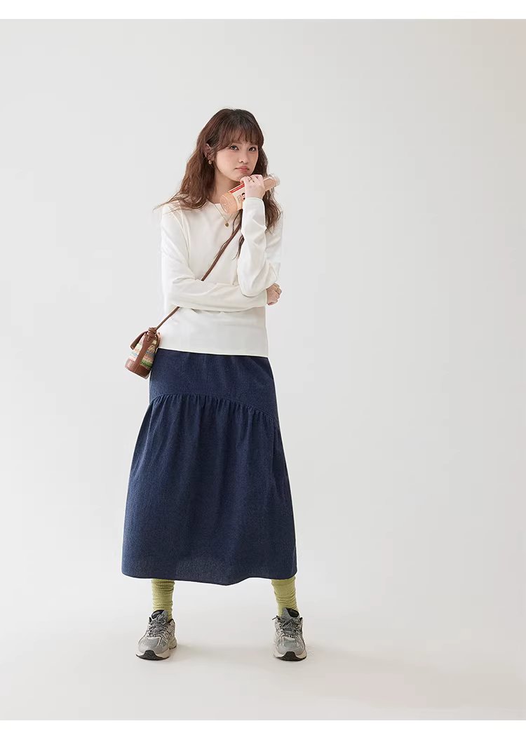 純色圓領微蝙蝠袖T恤女26春季新款寬鬆百搭上衣,純色圓領微蝙蝠袖T恤女26春季新款寬鬆百搭上衣,HBFS1041,純色圓領微蝙蝠袖T恤女26春季新款寬鬆百搭上衣,必備單品,舒適面料