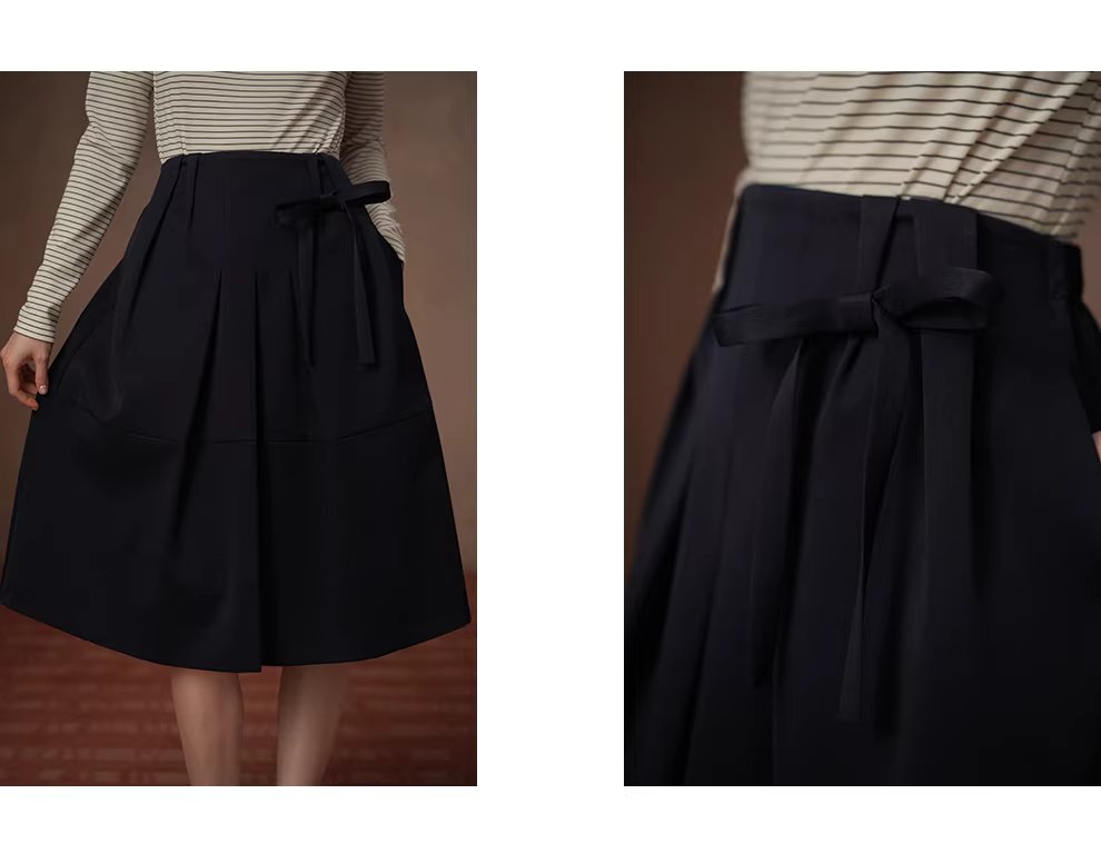 學院至上可拆式蝴蝶結立體褶襉設計A字顯瘦蓬蓬半身裙女,學院至上可拆式蝴蝶結立體褶襉設計A字顯瘦蓬蓬半身裙女,HBFS2010,學院至上可拆式蝴蝶結立體褶襉設計A字顯瘦蓬蓬半身裙女,不意變形,立體皺褶