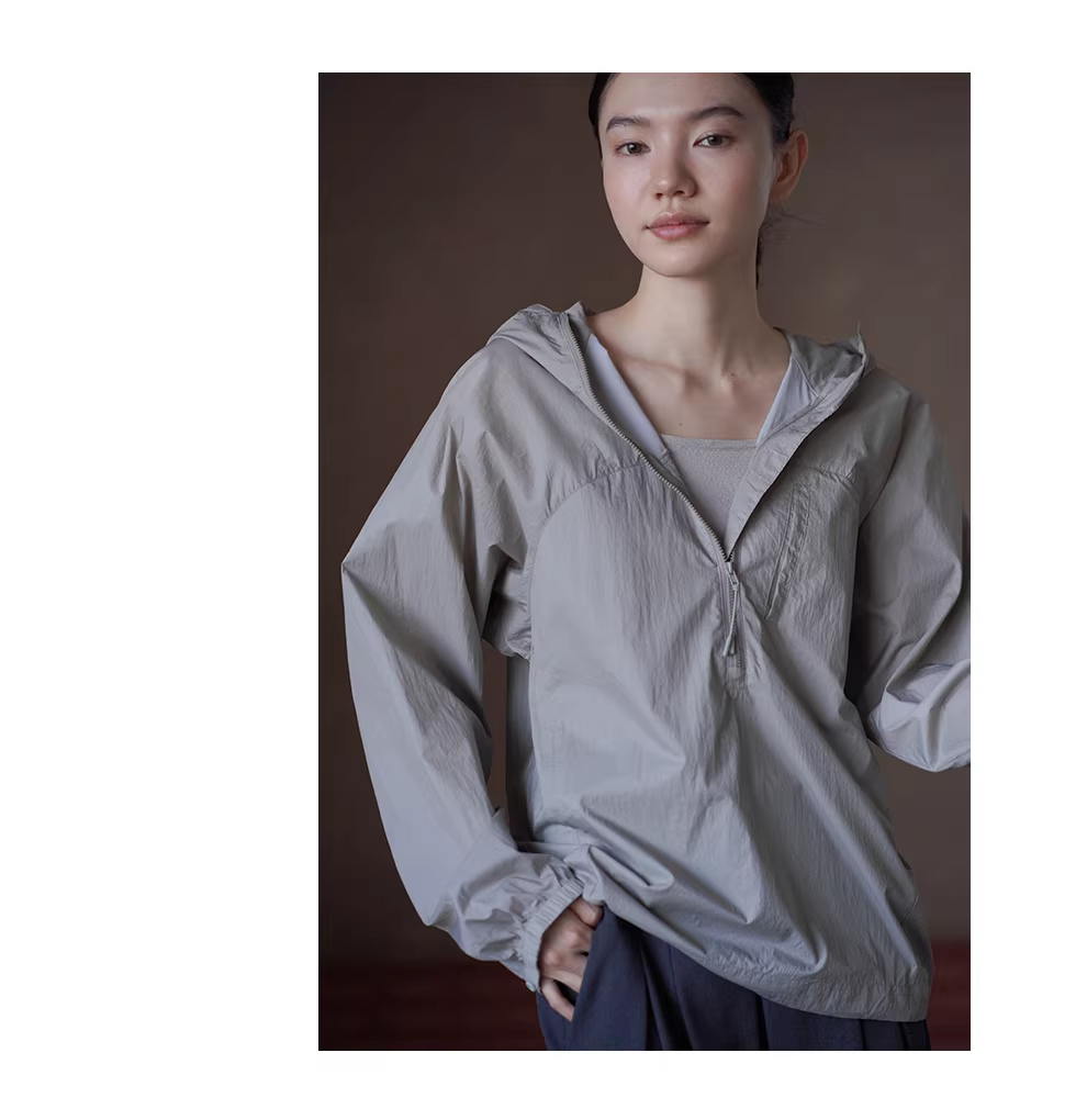 輕薄海苔工裝輕戶外上衣透氣寬鬆顯瘦拉鍊連帽沖風衣女,輕薄海苔工裝輕戶外上衣透氣寬鬆顯瘦拉鍊連帽沖風衣女,HBFS1059,輕薄海苔工裝輕戶外上衣透氣寬鬆顯瘦拉鍊連帽沖風衣女,半開連帽,透氣性佳