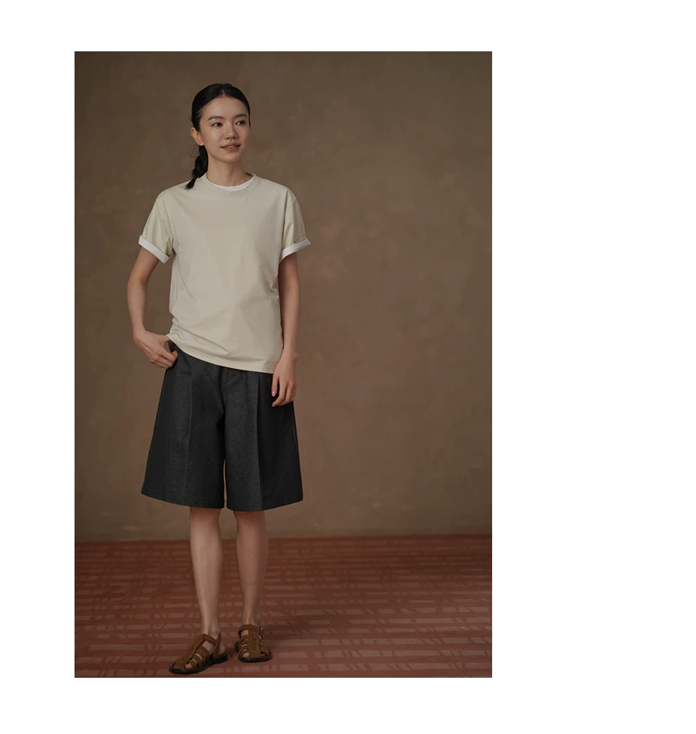 復古深海牛仔柔軟水洗可調式腰帶顯瘦寬鬆挺括五分短褲,復古深海牛仔柔軟水洗可調式腰帶顯瘦寬鬆挺括五分短褲,HBFS3026,復古深海牛仔柔軟水洗可調式腰帶顯瘦寬鬆挺括五分短褲,挺版親膚,高腰復古