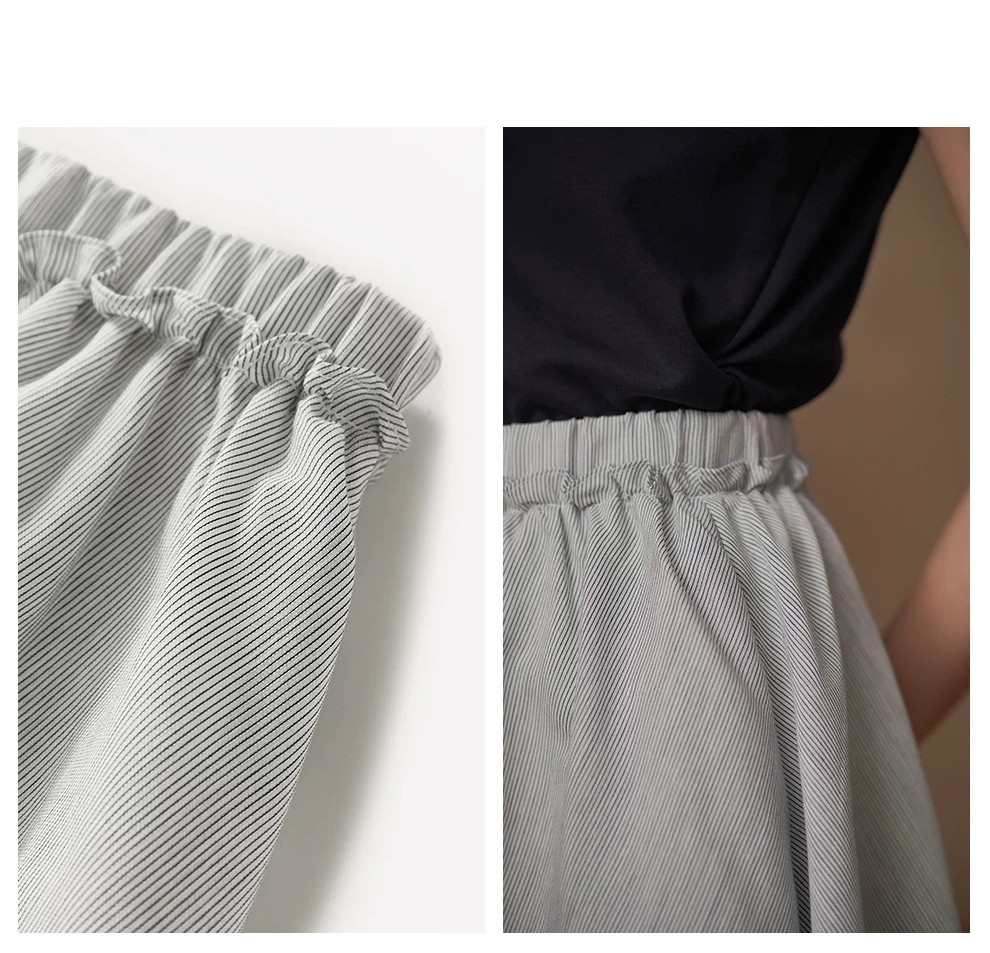 沙灘漫步色織條紋立體花邊高腰顯瘦A字蓬蓬休閒半身裙女,沙灘漫步色織條紋立體花邊高腰顯瘦A字蓬蓬休閒半身裙女,HBFS2052,沙灘漫步色織條紋立體花邊高腰顯瘦A字蓬蓬休閒半身裙女,立體花邊,A字修身