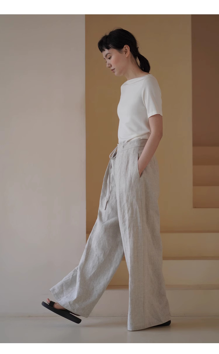 平衡通勤感舒適長期主義高智基礎款一字領T卹顯瘦上衣女