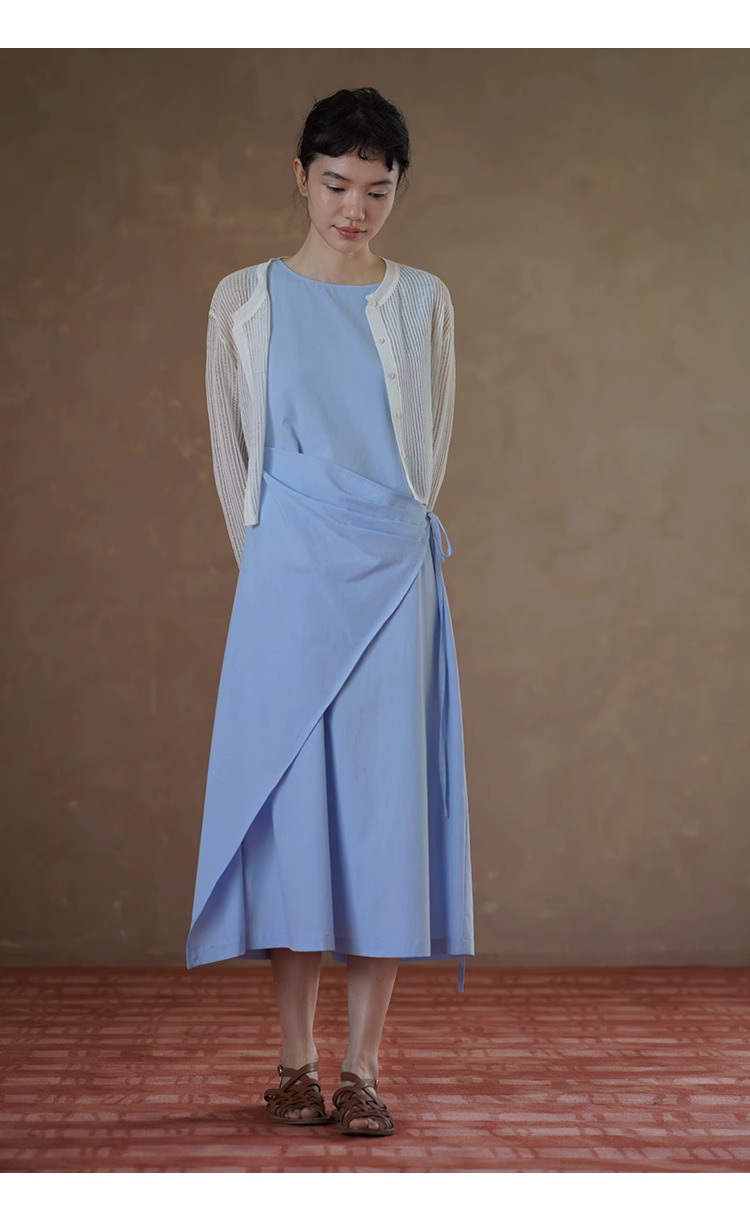 輕盈微風朦朧拉線絞花鏤空針織涼爽冰麻透氣防曬開衫女