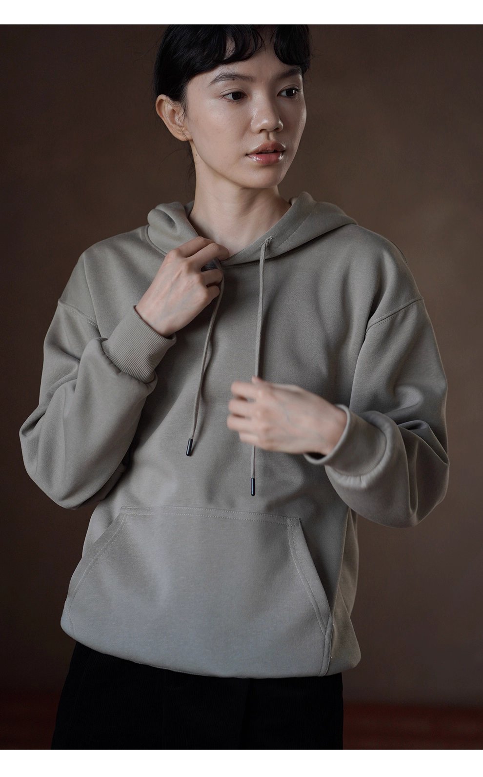 入秋B買性價比系列多色基本款休閒親膚寬鬆顯瘦連帽衛衣