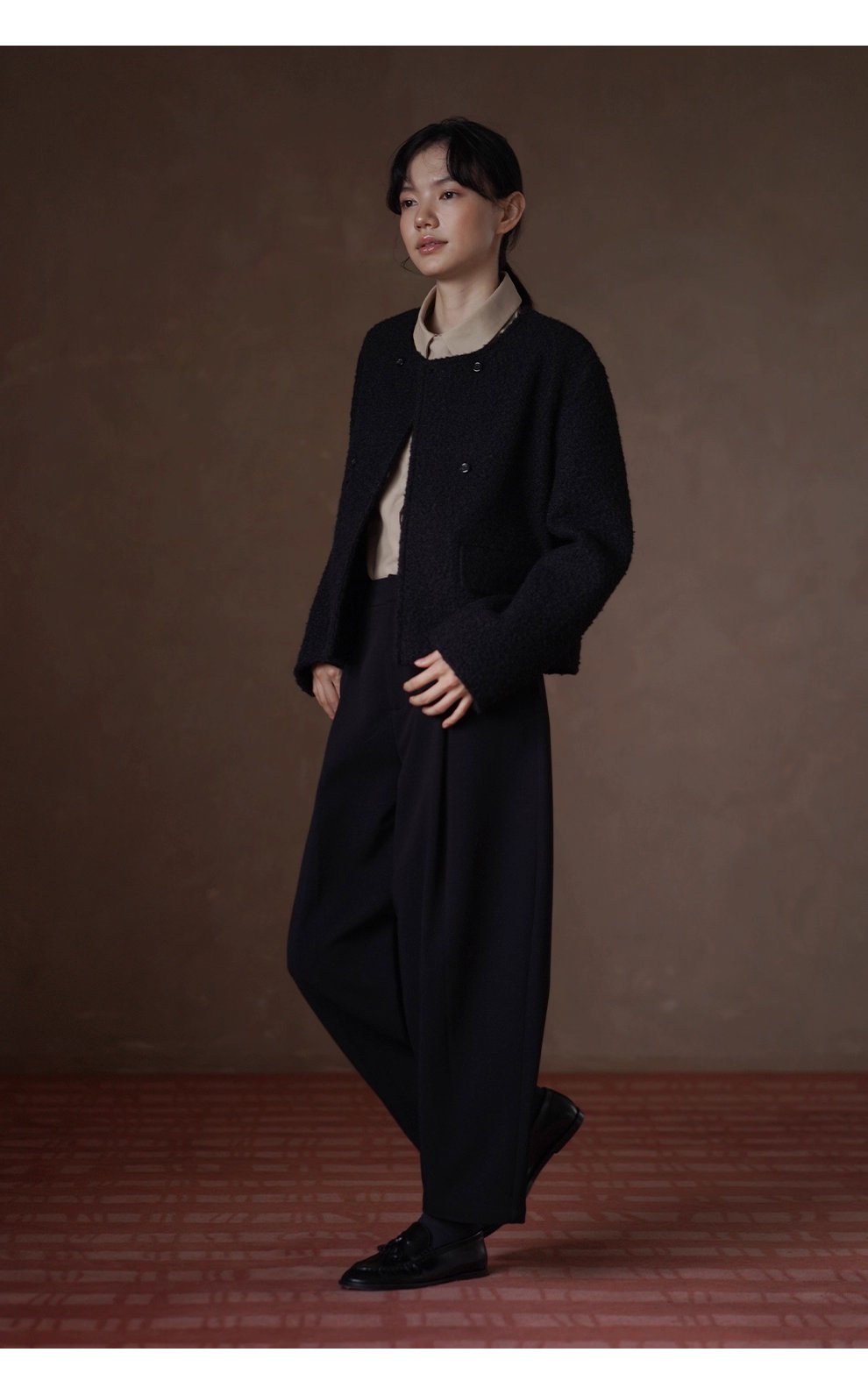 JI致英倫通勤簡約質感長袖襯衫寬鬆H型暗門襟設計上衣女,JI致英倫通勤簡約質感長袖襯衫寬鬆H型暗門襟設計上衣女,HBEW1123,JI致英倫通勤簡約質感長袖襯衫寬鬆H型暗門襟設計上衣女,可拆領袢,俐落有型