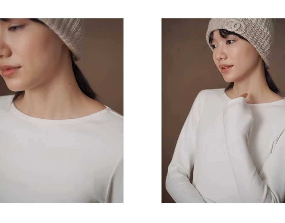 入冬衣櫥基本款彈性棉感圓領合身親膚長袖加厚T恤內搭女,入冬衣櫥基本款彈性棉感圓領合身親膚長袖加厚T恤內搭女,HBEW1170,入冬衣櫥基本款彈性棉感圓領合身親膚長袖加厚T恤內搭女,必備單品,加厚面料