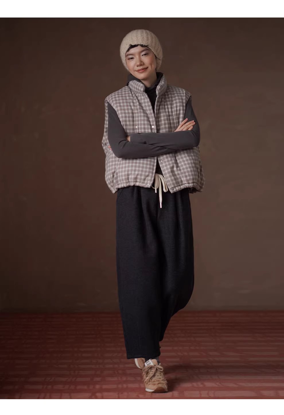 直筒微收肌理感花灰緊高腰抽繩顯瘦休閒舒適運動長褲,直筒微收肌理感花灰緊高腰抽繩顯瘦休閒舒適運動長褲,HBEW3057,直筒微收肌理感花灰緊高腰抽繩顯瘦休閒舒適運動長褲,抽繩鬆緊,保暖舒適