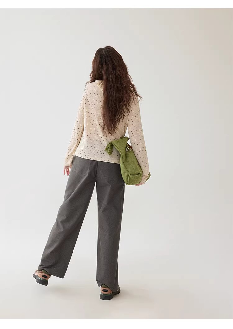 波點荷葉邊圓領T恤女春季新款薄款長袖內搭上衣,波點荷葉邊圓領T恤女春季新款薄款長袖內搭上衣,HBFS1010,波點荷葉邊圓領T恤女春季新款薄款長袖內搭上衣,荷葉邊領,復古波點