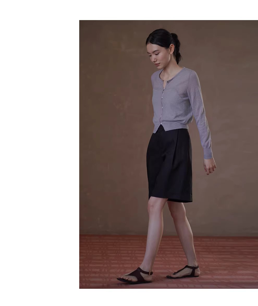 姐簡約俐落通勤五分褲透氣萊賽爾亞麻高腰寬鬆顯瘦褲子女,姐簡約俐落通勤五分褲透氣萊賽爾亞麻高腰寬鬆顯瘦褲子女,HBFS3014,姐簡約俐落通勤五分褲透氣萊賽爾亞麻高腰寬鬆顯瘦褲子女,透氣吸溼,自然垂墜