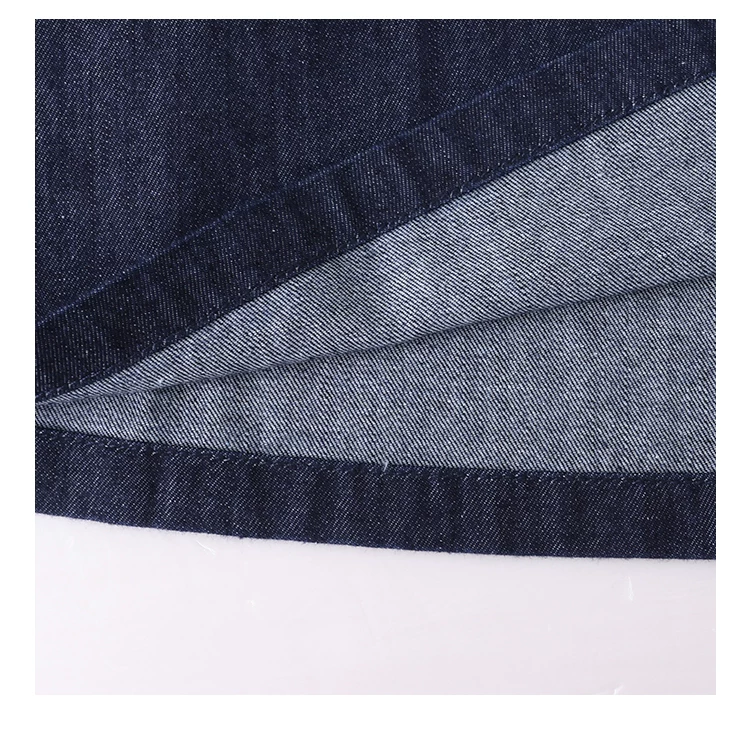 深藍色插肩袖單排扣牛仔襯衫女夏季新款寬鬆圓領上衣,深藍色插肩袖單排扣牛仔襯衫女夏季新款寬鬆圓領上衣,HBFS1104,深藍色插肩袖單排扣牛仔襯衫女夏季新款寬鬆圓領上衣,壓褶細節,俐落剪裁