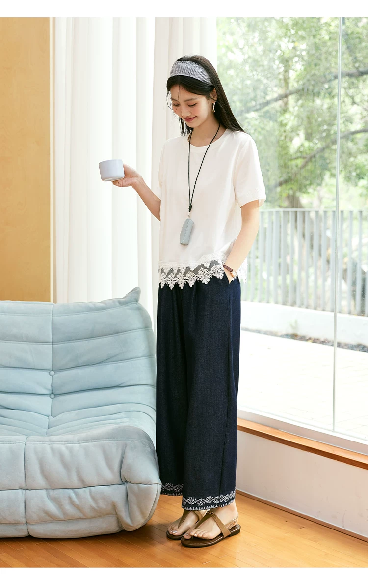 大尺碼女裝胖mm白色短袖T恤女2026新款夏季穿搭蕾絲蕾絲上衣,大尺碼女裝胖mm白色短袖T恤女2026新款夏季穿搭蕾絲蕾絲上衣,HBFS1224,大尺碼女裝胖mm白色短袖T恤女2026新款夏季穿搭蕾絲蕾絲上衣,中大尺碼,蕾絲拼接