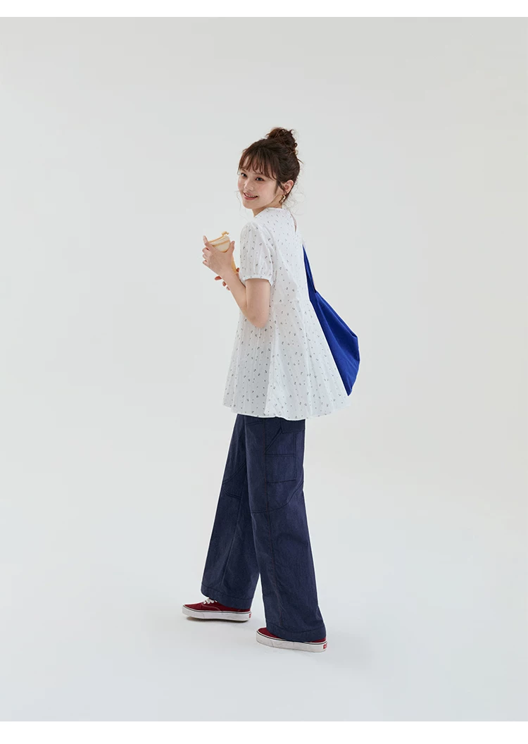 溫柔碎花收腰短袖襯衫女26夏季新款甜美百搭上衣,溫柔碎花收腰短袖襯衫女26夏季新款甜美百搭上衣,HBFS1268,溫柔碎花收腰短袖襯衫女26夏季新款甜美百搭上衣,碎花面料,收腰設計