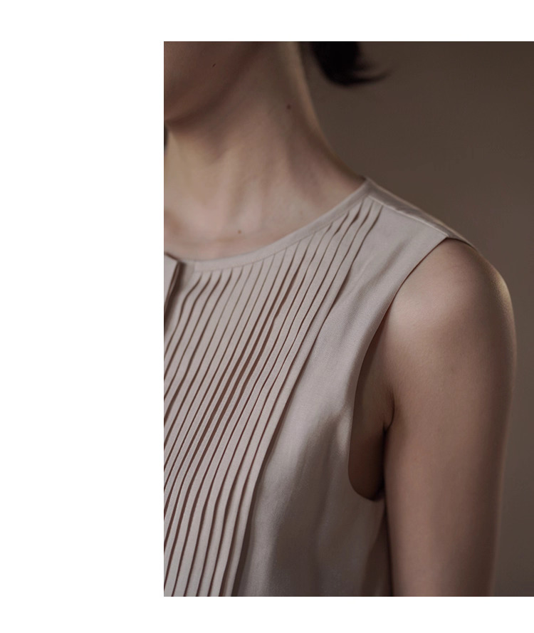 瓔珞粉紅少女重工塔克線洋裝飄逸寬鬆顯瘦小個子