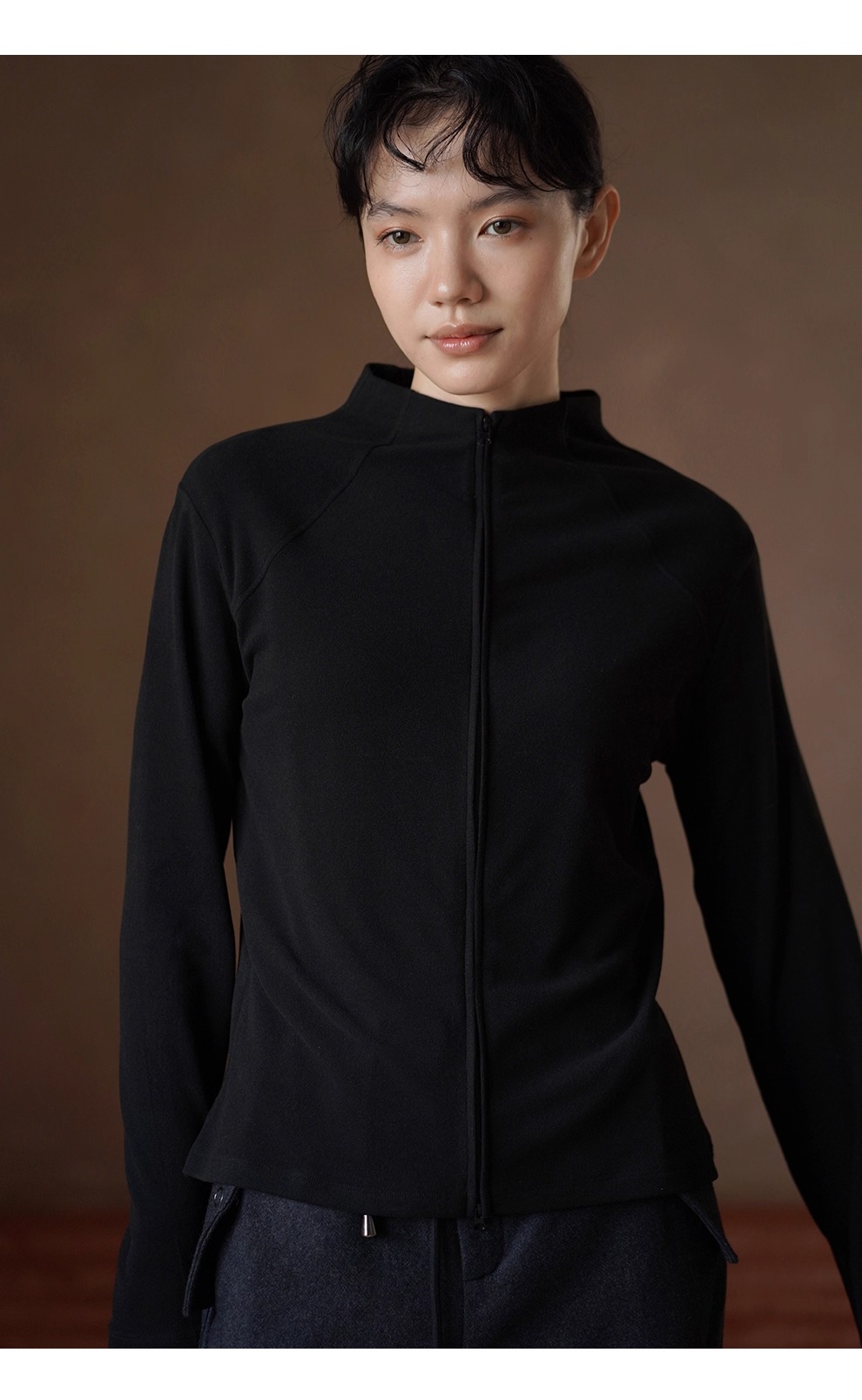 閉眼入基本彈性軟糯親膚保暖顯瘦剪裁外穿瑜珈合身外套