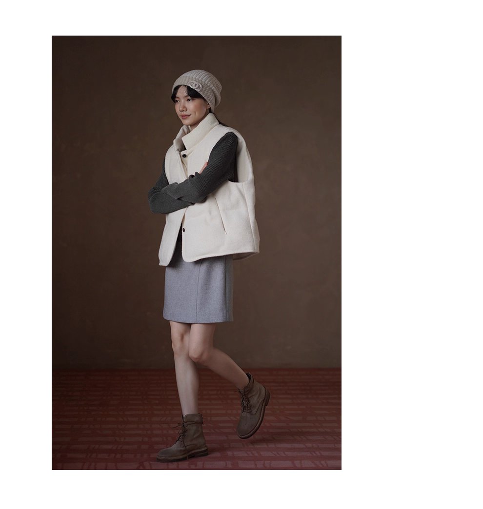 打破單調前片分割設計高腰短版顯瘦A字通勤毛呢半身裙女,打破單調前片分割設計高腰短版顯瘦A字通勤毛呢半身裙女,HBEW2022,打破單調前片分割設計高腰短版顯瘦A字通勤毛呢半身裙女,俐落剪裁,羊毛混紡