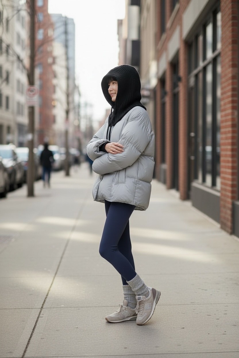 針織連帽拼接加厚羽絨外套冬季寬鬆毛帽麵包服外套,針織連帽拼接加厚羽絨外套冬季寬鬆毛帽麵包服外套,5W185014,針織連帽拼接加厚羽絨外套冬季寬鬆毛帽麵包服外套,保暖蓄熱,青春休閒