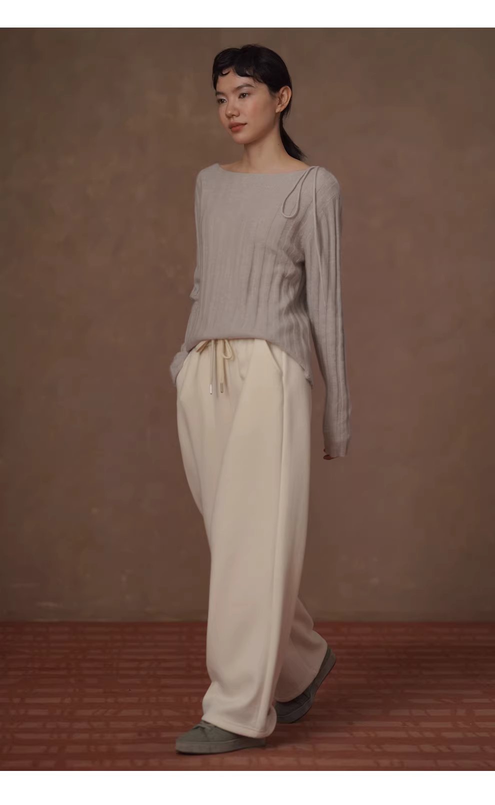 降溫警告加厚保暖雪花絨寬鬆直筒高腰顯瘦慵懶休閒長褲,降溫警告加厚保暖雪花絨寬鬆直筒高腰顯瘦慵懶休閒長褲,HBEW3050,降溫警告加厚保暖雪花絨寬鬆直筒高腰顯瘦慵懶休閒長褲,直筒闊腿,加絨蓄熱