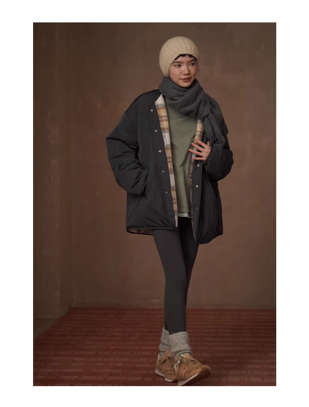 浮萍奶油長袖T假兩件撞色拼接寬鬆圓領內搭顯瘦休閒上衣,浮萍奶油長袖T假兩件撞色拼接寬鬆圓領內搭顯瘦休閒上衣,HBEW1171,浮萍奶油長袖T假兩件撞色拼接寬鬆圓領內搭顯瘦休閒上衣,假兩件式,舒適面料