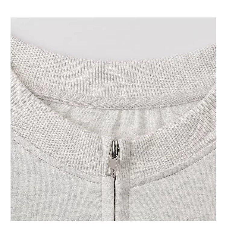 花苞下擺圓領衛衣外套女26春季新款刺繡拉鍊上衣,花苞下擺圓領衛衣外套女26春季新款刺繡拉鍊上衣,HBFS5001,花苞下擺圓領衛衣外套女26春季新款刺繡拉鍊上衣,刺繡細節,花苞衣襬