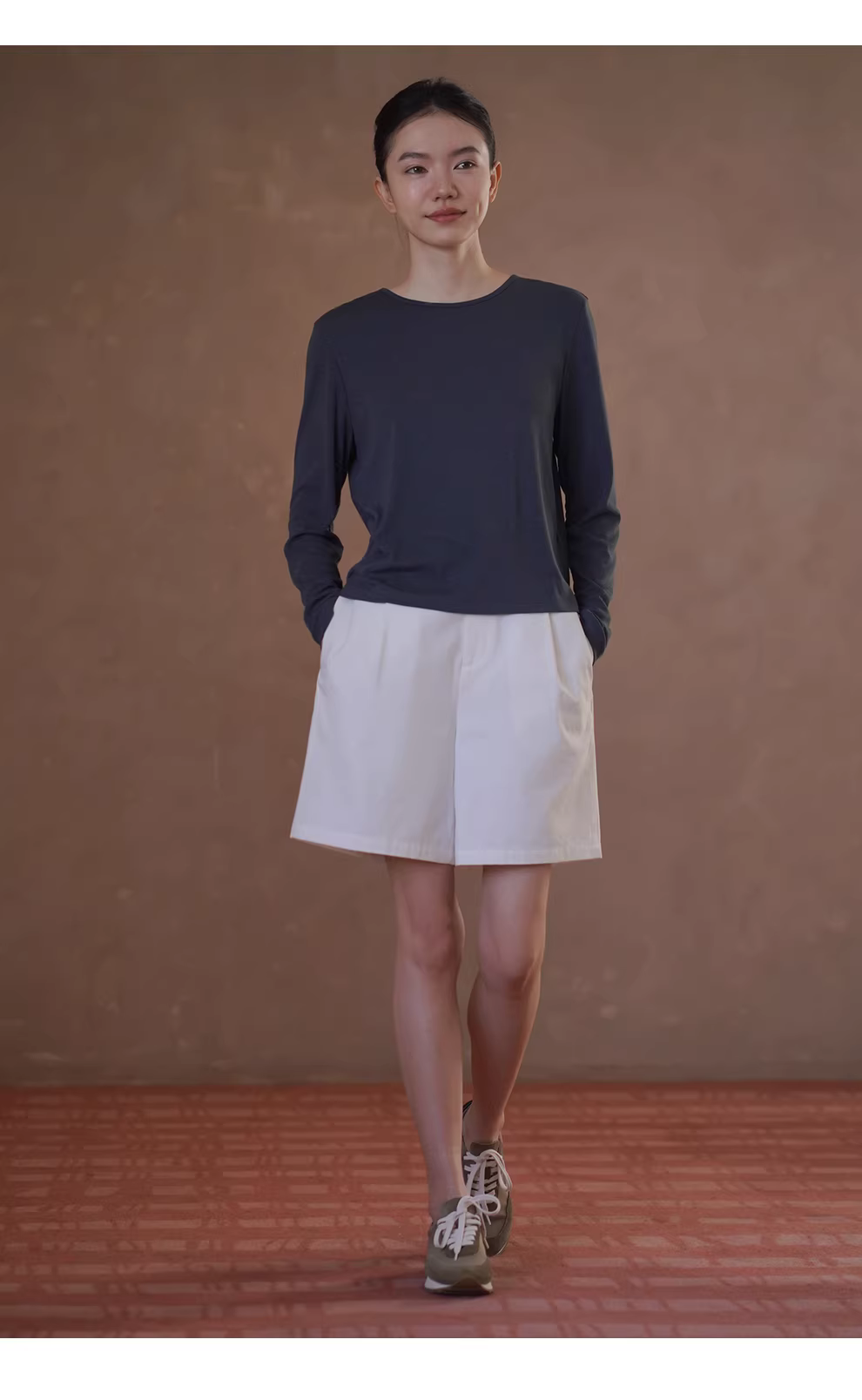 簡約經典實穿基本款短褲挺括100棉高腰顯瘦百搭通勤褲子,簡約經典實穿基本款短褲挺括100棉高腰顯瘦百搭通勤褲子,HBFS3019,簡約經典實穿基本款短褲挺括100棉高腰顯瘦百搭通勤褲子,純棉舒適,高腰寬鬆