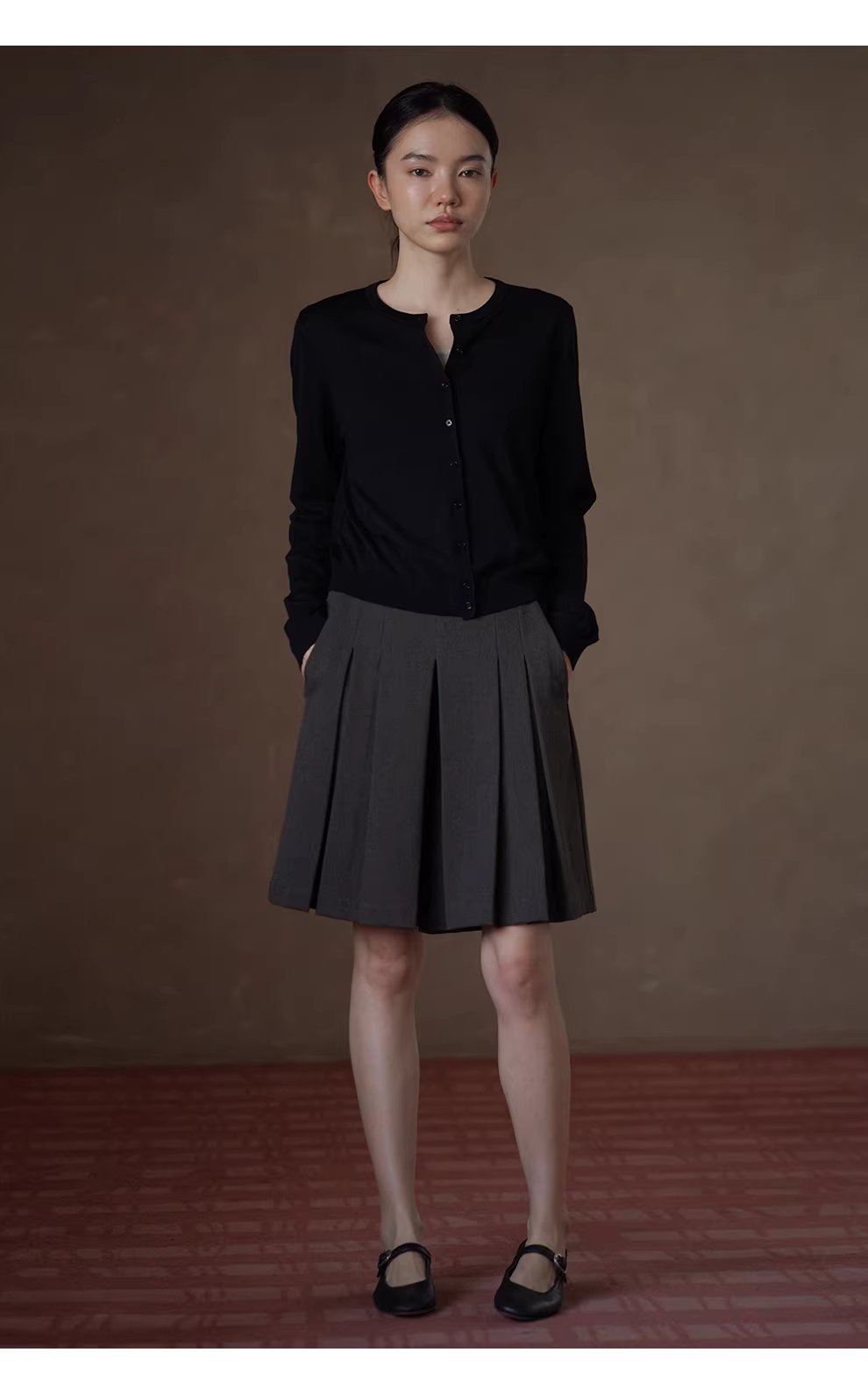 英倫學院氛圍立體百褶A字裙褲顯瘦高腰不挑人西裝短褲女,英倫學院氛圍立體百褶A字裙褲顯瘦高腰不挑人西裝短褲女,HBFS3024,英倫學院氛圍立體百褶A字裙褲顯瘦高腰不挑人西裝短褲女,日常百搭,俐落壓褶